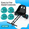 Gotrax Hoverfly Kart Attachment for 6.5"-10" Hoverboards - Adjustable Frame and Handlebar Control view 4