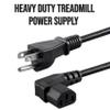 Treadmill Power Cord - Part Number 002137-E - Compatible with Vision (T7000 TM30) Treadmills view 2