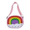 Amamcy Animal Crossbody Purse for Girls & Boys - Cute Cartoon Rainbow Tiger & Dinosaur Kawaii Messenger Bag view 4