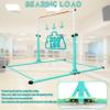 Seliyoo Foldable Gymnastics Bar for Kids, Adjustable Height from 35" to 59", 350 LBS Capacity, Home Gym Equipment for Kids Ages 3-18, Anti -Slip Rubber Feet,Unique Stable Structure view 4