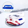 LJFLI Snow Tube for Winter Christmas Snow Sleds for Kids and Adults 47 Inch Snow Sledding Heavy Duty Inflatable Sledding Tube view 2