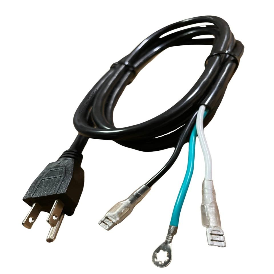 Treadmill Power Cord - Part Number 1000094883 - Compatible with Horizon T101-03 (TM659) Treadmills
