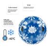 LJFLI 47 Inch Inflatable Ski Lap Winter Ski Circle Skiing Board PVC Winter Inflatable Ski Circle with Handle Durable Children Adult view 2