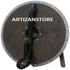 ARTIZANSTORE Medieval Knight Shield Brass Cross Templar Shield Fighting Shield Armour Shield Medieval Wood & Steel Viking Round Shield Armor Templar Shield view 2
