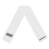 We Ball Sports Streamer Football Towel, Sports Towel with Hook and Loop Fastener to Clean Football Visor and Gloves (White) view 1