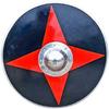 ARTIZANSTORE Medieval Knight Shield Hand Forged Viking Shield Wood & Steel view 1