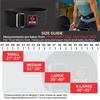 FITIZ Self Locking Weight Lifting Belt for Back Support Premium Weightlifting belt of Men and Women Deadlift Training Belt 4 Inch Nylon with Metal Buckle Adjustable Olympic Lifting Back Support (X-Large, Black) view 4