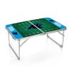 Picnic TIME NFL Carolina Panthers Concert Mini Portable Table - Small Folding Table - Mini Picnic Table, (Charcoal Wood Grain) view 1