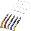 62cm Ice Fishing Rod Winter Fishing Pole Fishing Rod Spinning Outdoor Handle Bent Soft Tips carp Fishing Rod ZYHYD (Color : Brown Handle) view 2