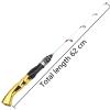 62cm Ice Fishing Rod Winter Fishing Pole Fishing Rod Spinning Outdoor Handle Bent Soft Tips carp Fishing Rod ZYHYD (Color : Brown Handle) view 4