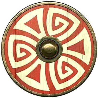 ARTIZANSTORE Armor Shield Viking Fully Functional Shield for Battle & Decor