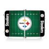 PICNIC TIME Pittsburgh Steelers Mini Portable Table, One Size, Charcoal Wood Grain view 4