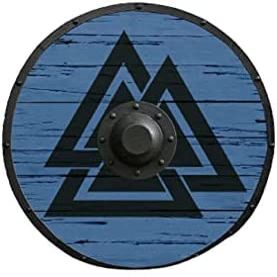 ARTIZANSTORE Medieval Viking Wooden Shield Best Armour Product 24 Inche