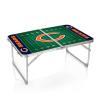 Picnic TIME Chicago Bears Mini Portable Table, Charcoal Wood Grain view 1