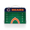 Picnic TIME Chicago Bears Mini Portable Table, Charcoal Wood Grain view 3