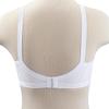 Womens Wireless Cross and Shape Bra, 2-Pack, White, 36B view 2