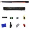 Pool Cue Billiard Cue 1/2 Jointed Pool with Mini End Extension Multiple Choices WEWYQSJXBXF-211206(Color:C3) view 1