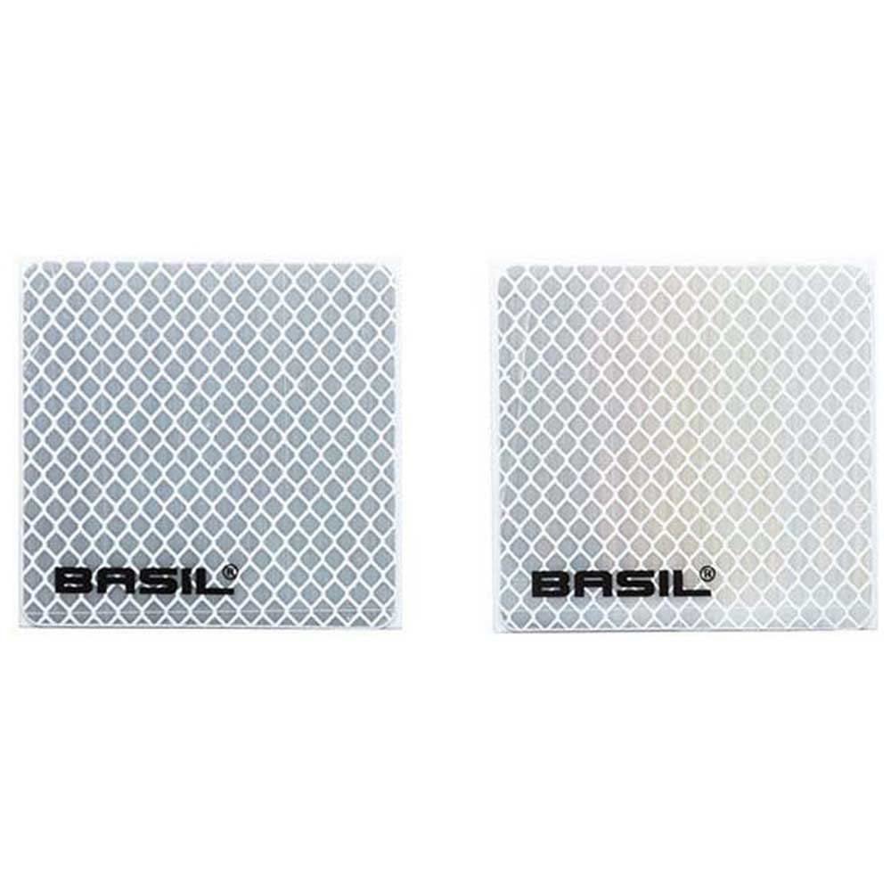 Basil Kit 2 Reflectors Basket Crate Accessories Bike Sport, Multicoloured (Multicoloured), One Size