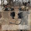 Hearangel Tactical Headset with ARC Rail Adapter Hearing Protection with Gel Ear Pads for Airsoft Sports (Black) view 4