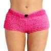 renvena Women's Ruffle Layered Bloomers Safety Tired Boyshorts Booty Pettipants Girlie Dance Shorts Hot Pink One Size view 1