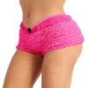 renvena Women's Ruffle Layered Bloomers Safety Tired Boyshorts Booty Pettipants Girlie Dance Shorts Hot Pink One Size view 2