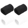 Beaupretty 4pcs Sweat-Absorbent Wristbands for Sports Ergonomic Wrist Support Sleeves for Men and Women for Basketball Football and Fitness Activities Blend Material view 3