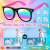 Kids Sunglasses Bulk, Neon Sunglasses Party Favors with UV400 Protection for Kids, Boys and Girls, Party Favor, Birthday Graduation Party Supplies, Beach, Pool Party Favors view 2