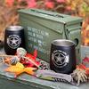 (1) 30 Cal Grade 1 Military Ammo Can (Used) - (2) Laser Engraved, Hold The Line Insulated Wine Tumblers - (1) Laser Engraved, Corkscrew/Multi-Tool view 3
