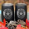 (1) 30 Cal Grade 1 Military Ammo Can (Used) - (2) Laser Engraved, Hold The Line Insulated Wine Tumblers - (1) Laser Engraved, Corkscrew/Multi-Tool view 4