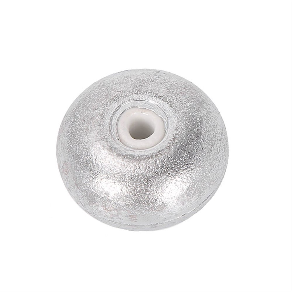 LINFFSTR 10Pcs Spherical Lead Sinkers with Ceramic Core Not Hurt Line Fishing Sinker Weights Saltwater Freshwater Fish Casting Tool 20g 30g 40g 50g 60g 70g 80g 100g (Size : 100g)