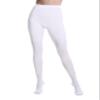 Zioccie 80 Denier Microfibre Tights for Women Soft Semi Opaque Solid Color High Waist Footed Pantyhose (White, Plus Size) view 2