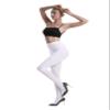Zioccie 80 Denier Microfibre Tights for Women Soft Semi Opaque Solid Color High Waist Footed Pantyhose (White, Plus Size) view 4