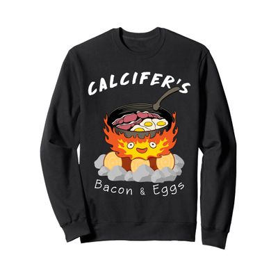 Food lover, Calcifer's bacon and egg Cook Sweatshirt