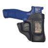 VlaMiTex IWB 3 Leather Holster fits Walther PDP 4 inch Barrel Black view 1