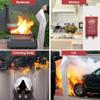 Fire Blanket Fire Blanket for Wood Stove Fire Fighting Dedicated Survival Blanket, Portable Fire Retardant Blanket, Emergency Welding Blankets, for Warehouse School view 3