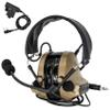 Hearangel Tactical Headset,Sound Pickup Noise Reduction & K 2 Pin PTT for Airsoft Activities (Tan) view 1