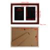 Medal Display Shadow Box Frame for Single Medal & Photo - Case for Runners, Marathon, Soccer, Football, Gymnastics, All Sports (Walnut Brown, A4) view 3