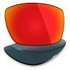 Mryok 4 Pair Polarized Replacement Lenses for Electric Mudslinger Sunglass - Stealth Black/Fire Red/Ice Blue/Emerald Green view 3
