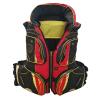 7HAHA3 Portable Fishing Vests Outdoor Activities Fishing Jacket Multi Pockets Adjustable Swimming Surfing Jacket Unisex,Red,2XL(175cm75kg) view 1