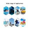7HAHA3 Portable Fishing Vests Outdoor Activities Fishing Jacket Multi Pockets Adjustable Swimming Surfing Jacket Unisex,Red,2XL(175cm75kg) view 4