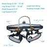 HeeJo Climbing, Treestand, Tree Working, Safety Safe Seat Belt for Outdoor Tree Climbing, Large Size view 3