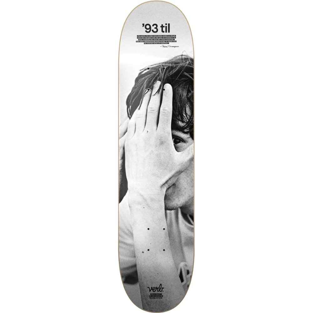 Verb Foster 93 Til Portrait Skateboard Deck -8.25 - Assembled AS Complete Skateboards