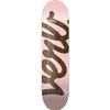 Verb XL Script Skateboard Deck -7.75 Pink - Assembled AS Complete Skateboards view 1