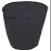 ALPS Mountaineering Poly Cotton Mummy Sleeping Bag Liner - Charcoal view 2