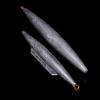 LINFFSTR Heavy Lead Fishing Sinkers with Fin Weight Mark Hanging Ring Drop Shot Sinker Sea Fishing Weights Fish Casting Tool 100g-2000g (Size : 100g-10Pcs) view 2