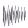 LINFFSTR Heavy Lead Fishing Sinkers with Fin Weight Mark Hanging Ring Drop Shot Sinker Sea Fishing Weights Fish Casting Tool 100g-2000g (Size : 100g-10Pcs) view 3