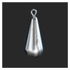 LINFFSTR 10Pcs Raindrop Shape Lead Fishing Weights Fishing Sinker Weights with Scale 10g 20g 30g 40g 50g 60g 70g 80g 100g 120g Trolling Sinkers Fish Casting Tool (Size : 120g) view 1