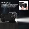 Votatu H1L-GB Laser Light Combo, 3 in 1 Strobe Green Blue Laser Sight with 750 Lumen Strobe Weapon Light for Pistol, Laser Beams for Handgun Picatinny Mount, Magnetic Rechargeable view 3
