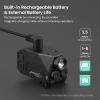 Votatu H1L-GB Laser Light Combo, 3 in 1 Strobe Green Blue Laser Sight with 750 Lumen Strobe Weapon Light for Pistol, Laser Beams for Handgun Picatinny Mount, Magnetic Rechargeable view 4