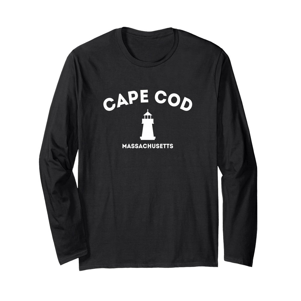 Cape Cod Massachusetts Lighthouse Long Sleeve T-Shirt